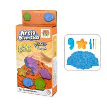 Areia Mágica de Modelar Divertida Pocket com Moldes Sereia