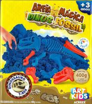 Areia Mágica Dinos Fóssil Kit T-rex 400g Areia Mágica Dinos Fóssil Kit T-rex 400g