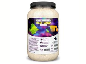 Areia Mbreda White Reef Sand 6kg Para Aquário Marinho