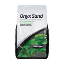 Areia natural premium p/ aquário plantado onyx sand 3.5kg - Seachem