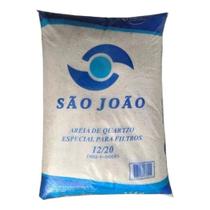 Areia Para Filtro De Piscina 25kg - São João