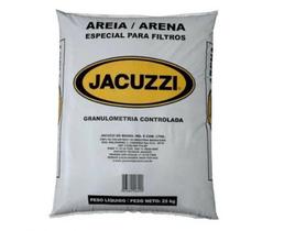 Areia para filtro de Piscina Jacuzzi Original 25 Kg