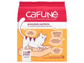 Areia para Gato Cafuné Granulado Sanitário 1,3kg