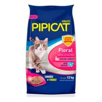 Areia para Gato Floral 12kg Pipicat Areia para Gato Floral 12kg Pipicat
