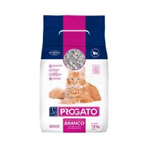 Areia Para Gato Granulado Higiênico Progato Branco 3,6kg