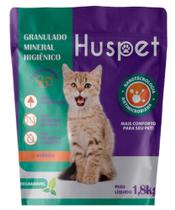 Areia para gato Huspet - Granulado Mineral Higiênico - 1,8kg
