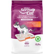 Areia Para Gatos Fina 4kg - Mister Serracat