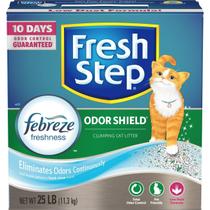 Areia para Gatos Fresh Step Odor Shield Agregante 11,3 kg Areia para Gatos Fresh Step Odor Shield Agregante 11,3 kg