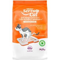 Areia Para Gatos Grossa 4kg - Mister Serracat