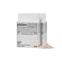 Areia para Gatos pidan Tofu à Base de Plantas Café 4,8 kg