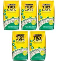 Areia Para Gatos Purina Tidy Cats 2kg Combo C/ 5 Unidades