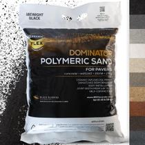 Areia polimérica DOMINATOR Midnight Black 18 kg para juntas de pavimentação