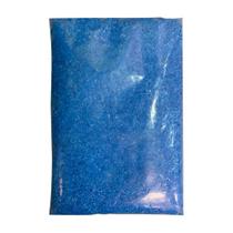 Areia Quartzo Colorida 450G Azul Escuro