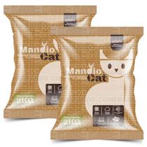 Areia Sanitária De Granulado De Mandioca Para Caixa De Gatos - 4kg Areia Sanitária De Granulado De Mandioca Para Caixa De Gatos - 4kg