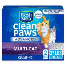 Areia Sanitária Fresh Step Clean Paws com Febreze - 16,78 kg (2x 8,39 kg) Areia Sanitária Fresh Step Clean Paws com Febreze - 16,78 kg (2x 8,39 kg)