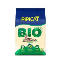 Areia Sanitária Gatos Pipicat Biodegradável Vegetal 1,8kg Areia Sanitária Gatos Pipicat Biodegradável Vegetal 1,8kg