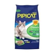 Areia Sanitária Granulada Pipicat Clear 4kg Areia Sanitária Granulada Pipicat Clear 4kg
