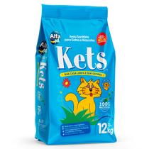 Areia Sanitária Higiênica Para Gatos Kets 12kg