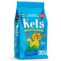 Areia Sanitária Higiênica Para Gatos Kets 20Kg