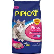 Areia Sanitária Kelco Pipicat Floral 4kg Areia Sanitária Kelco Pipicat Floral 4kg