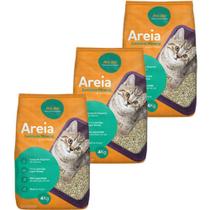 Areia Sanitária Meau Grãos Médios para Gatos Areia Sanitária Meau Grãos Médios para Gatos