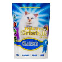 Areia Sanitária Micro Cristais de Sílica em Gel Embalagem 1,8Kg Chalesco Areia Sanitária Micro Cristais de Sílica em Gel Embalagem 1,8Kg Chalesco