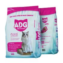 Areia Sanitária Para Gatos 4kg Areia Para Gato Perfumada Floral