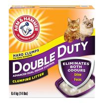 Areia Sanitária para Gatos Braço e Martelo Duty Double Duty - 6,4 kg