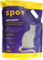 Areia Sanitaria para Gatos Megadry 5 Kgs Granulado Higienico - spot