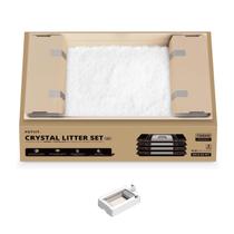 Areia sanitária para gatos PETKIT Crystal 8,16 kg, kit com 4 unidades, sem fragrância Areia sanitária para gatos PETKIT Crystal 8,16 kg, kit com 4 unidades, sem fragrância