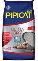 Areia Sanitária Pipicat Kelco Ultradry Grãos Ultrafinos 4kg