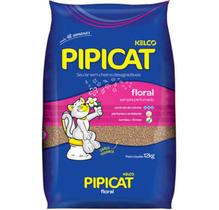 Areia Sanitária Pipicat Perfumado Floral 12 Kg