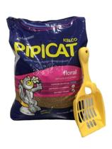 Areia Sanitária Pipicat Perfumado Floral 4 Kg - Kelco