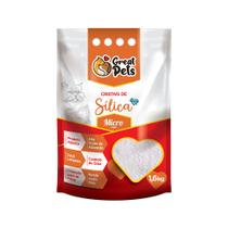 Areia Silica Micro Higienica Great Pets 1,6Kg Areia Silica Micro Higienica Great Pets 1,6Kg