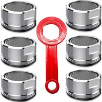 Arejador de Torneira BOETOADG 24 mm em Latão, 6 Peças com Chave Arejador de Torneira BOETOADG 24 mm em Latão, 6 Peças com Chave