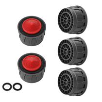 Arejador de Torneira JQK FA2-P5 2,2 GPM Kit com 5 Unidades em Plástico Arejador de Torneira JQK FA2-P5 2,2 GPM Kit com 5 Unidades em Plástico
