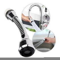 Arejador Prolongador Bico Torneira Cromado Gira 360 Flex Arejador Prolongador Bico Torneira Cromado Gira 360 Flex