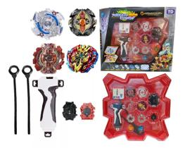 Arena Beyblade Storm Gyro 2 Beyblade 2 Lançador 4troca Novo