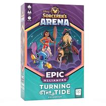 Arena do Feiticeiro da Disney: Alianças Épicas transformando a expansão da maré Com Davy Jones, Moana e Stitch Jogo de tabuleiro da Disney oficialmente licenciado e familiar - USAOPOLY