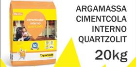 Argamassa Ac1 20kg uso interno cinza Quartzolit