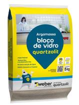 Argamassa Bloco De Vidro 05kg Quartzolit