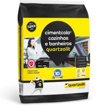 Argamassa Cimentcola Super para Cozinha e Banheiro 20 Kilos - 0118.00001.0020PL - QUARTZOLIT Argamassa Cimentcola Super para Cozinha e Banheiro 20 Kilos - 0118.00001.0020PL - QUARTZOLIT