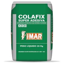 Argamassa Colafix Super Adesiva AC-3 20 kilos Cinza - PAC16PL - IMAR Argamassa Colafix Super Adesiva AC-3 20 kilos Cinza - PAC16PL - IMAR