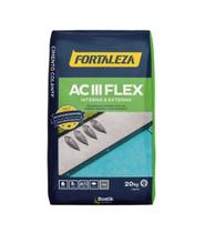 Argamassa Colante Ac3 Flexivel Interno E Externo Cimento Cor: Cinza 20Kg -Fortaleza Argamassa Colante Ac3 Flexivel Interno E Externo Cimento Cor: Cinza 20Kg -Fortaleza