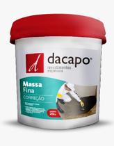 Argamassa Correção Fina Cinza 20 kg Dacapo Argamassa Correção Fina Cinza 20 kg Dacapo