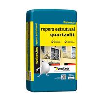 Argamassa de Reparo Estrutural Quartzolit (Saco 20 kg) - WEBER