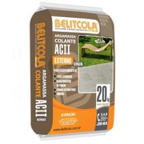 Argamassa Externa Ceramica AC-2 - Cinza - 20Kg - Beliticola Argamassa Externa Ceramica AC-2 - Cinza - 20Kg - Beliticola