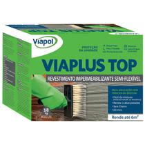 Argamassa Impermeabilizante Semi Flexivel Viapol Viaplus TOP Argamassa Impermeabilizante Semi Flexivel Viapol Viaplus TOP