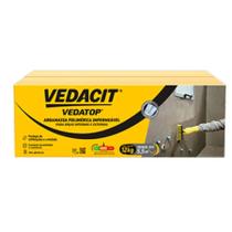 Argamassa Impermeabilizante Vedatop Vedacit Caixa 12Kg