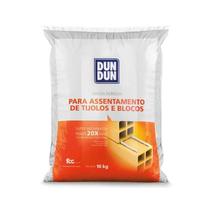 Argamassa Interno e Externo Cinza 10kg DunDun